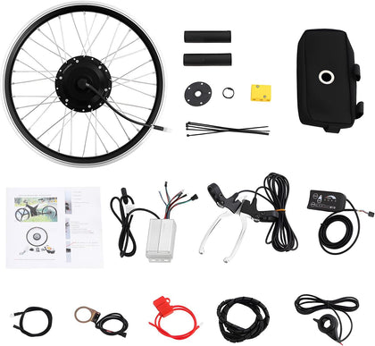 Electric Bike Conversion Kit, 36V 250W 20" Front Wheel Electric Bicycle Hub Kit, E-Bike Hub Motor Conversion Kits