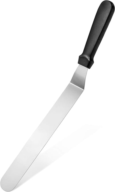 Angled Icing Spatula, 12 Inch Blade, 17 Inch Overall