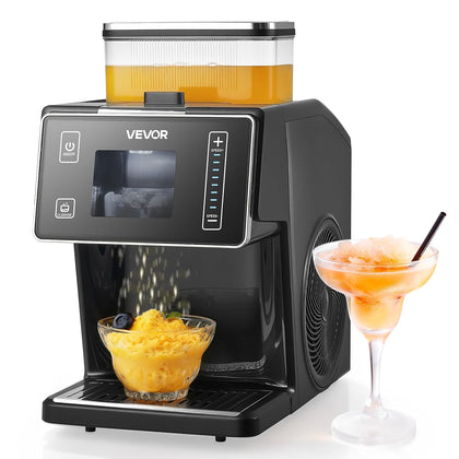 Snowflake Ice Machine, 44LBS/24H Snowflake Ice Maker, Ice Shaver Machine with Stainless Steel Blade, Electric Snow