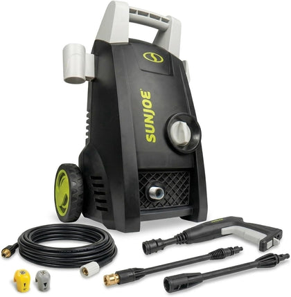 Electric Pressure Washer with 11-Amp Motor and 1.1 GPM, SPX1000 - Portable Water Cleaner with Adjustable Spray Wand