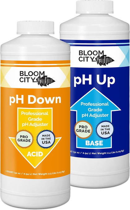 pH Up & Down Control Kit for Optimal Nutrient Uptake, 1 Quart | Helps Avoid Nutrient Lockout