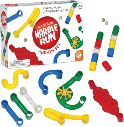 Marble Run Regular Add-On Set – Expansion Pack for Marble Run Building Toy, 50 Durable Interlocking Pieces, Ages 4