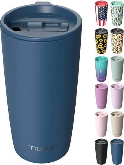 20 oz Insulated Coffee Tumbler with BPA-Free Lid | Travel Coffee Mug, Dishwasher Safe, Cup Holder Friendly