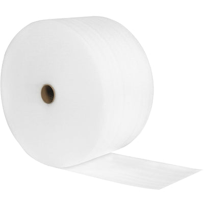 BFWUPS18S24P Parcel Ready Perforated Air Foam Rolls, 1/8" x 24" x 350', White