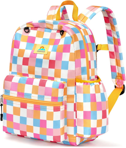 Kids Backpack for Boys Girls 5-8, 15inch Girls Boys Backpacks Kindergarten