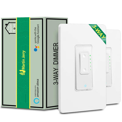 3 Way Smart Dimmer Switch by Martin Jerry | SmartLife App, Compatible with Alexa as WiFi Light Switch Dimmer, Works