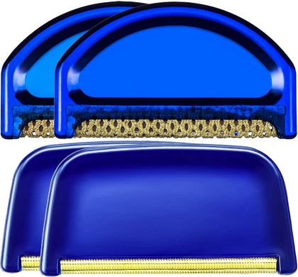 4 Pieces Sweater Combs to Remove Pilling Sweater Defuzzer Multi-Fabric Shaver Comb Wool Pilling Remover Pills, Fuzz