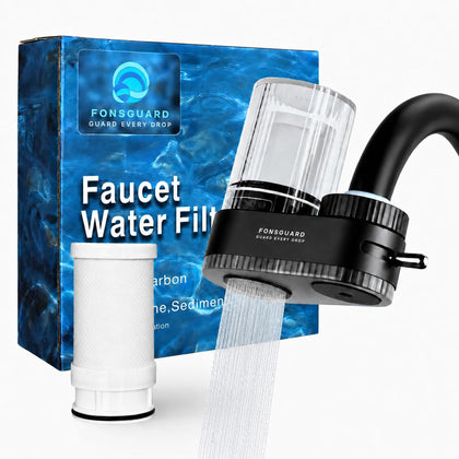 NSF Certified Faucet Water Filter for Kitchen and Bathroom Sinks