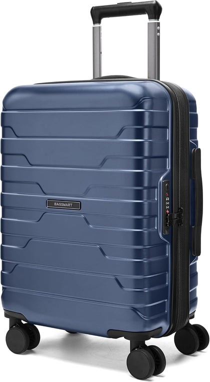 Carry On Luggage 22x14x9 Airline Approved with Spinner Wheels,Lightweight 20 Inch Luggage with TSA Lock,Expandable