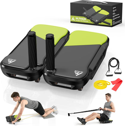 Upgrade Ab Roller Wheel Detachable Abdominal Wheel With 360° for Core Workout, Multi-Directional Abs Roller Board For