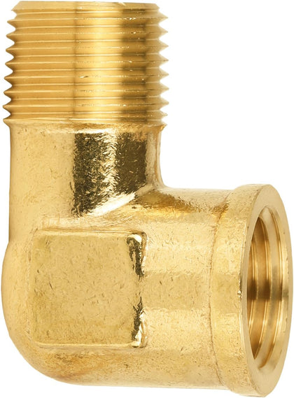 2Pcs EFIELD 1/2"MNPT x1/2"FNPT 90 Degree Barstock Street Elbow(NPT121-2)