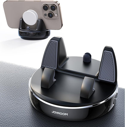Car Phone Holder Mount, 360° Adjustable & Avoid Sun Glare Phone Holder for Car, Slip Free Spring Snap Design