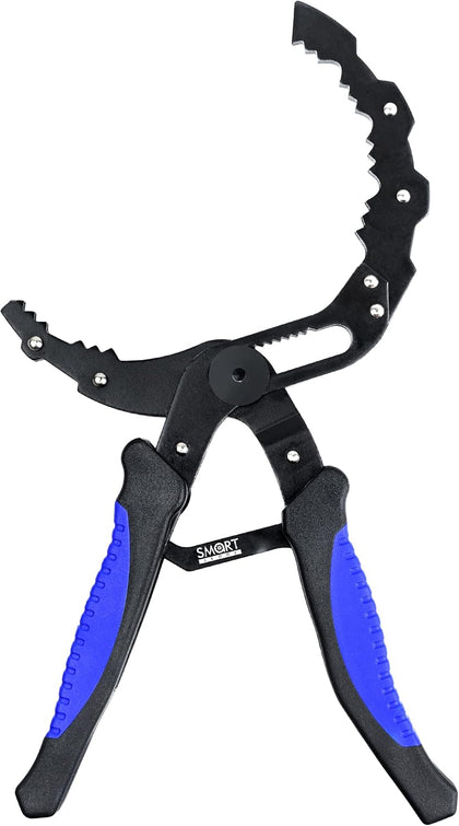 Self-Adjusting Oil Filter Wrench, Adjustable Oil Wrench, Fit 2-5'' Filters | Automotive Oil Change Kit, Self-Adjust