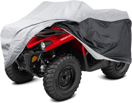 ATV Cover Waterproof Quad Bike Cover, 4 Wheeler Cover XL 76in | all weather outdoor storage protection, heavy duty