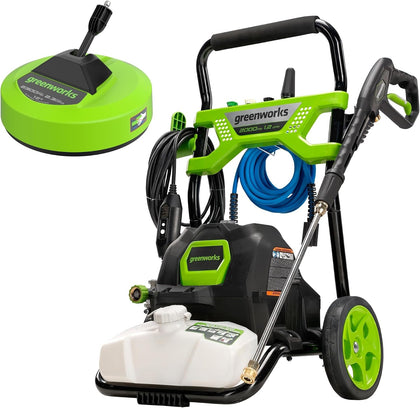 2000 PSI 1.2 GPM Pressure Washer (Open Frame GPW2003) GPW2003 & 12" (in.) Surface Cleaner Pressure Washer Attachment