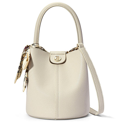 Small Crossbody Bags for Women Vegan Leather Purse Bucket bag