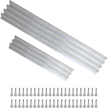 Heavy Duty Garage Door Support Reinforcement Strut Kit for 16FT Garage Door, U-Bar Support Bracket