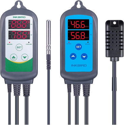 ITC-308 Temperature Controller with IHC-200 Humidity Controller