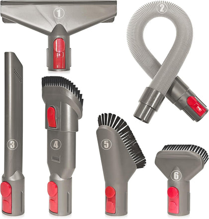 Vacuum Attachments Kit,6-Piece Vacuum Accessories Replacement