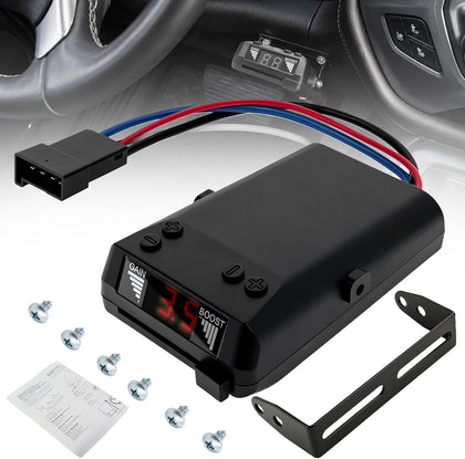 8508211 Proportional Trailer Brake Controller for 1-4 Axle Trailers 2/4/6/8 Brakes, Replaces Brake-EVN 8508220