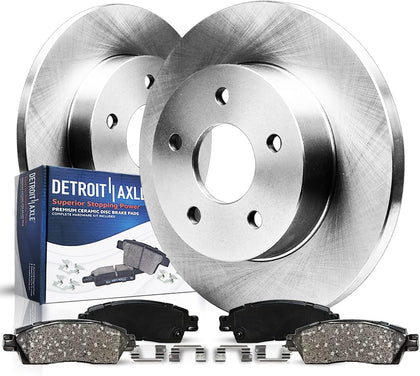 Rear Brake Kit for 2009 2010 2011 2012 Dodge Grand Caravan | Chrysler Town & Country Journey VW Routan, Disc Brake
