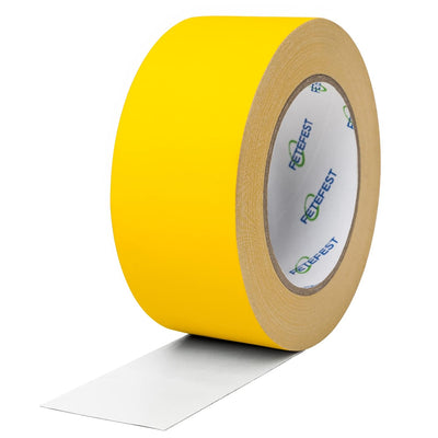 Gaffers Tape Yellow Heavy Duty, 2" by 30 Yards, Professional Grade Gaffer Tape, Non-Reflective, No Residue, Hand