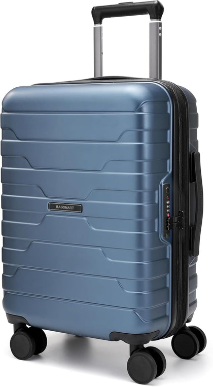 Carry on Luggage 22x14x9 Airline Approved with Spinner Wheels, Lightweight 20 Inch Suitcase with TSA Lock, Expandable