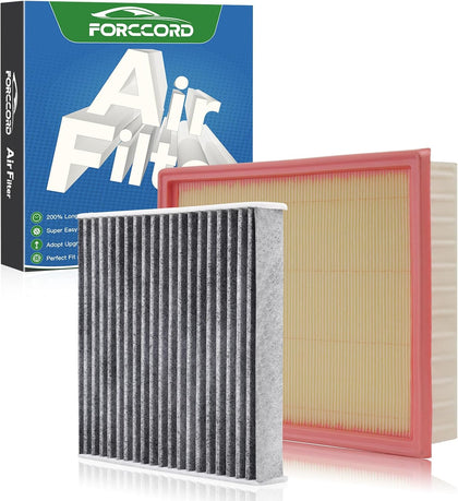 Cabin & Engine Air Filter Combo for Nissan Pathfinder 3.5L 2022-2026 | for INFINITI QX60 3.5L 2022-2026
