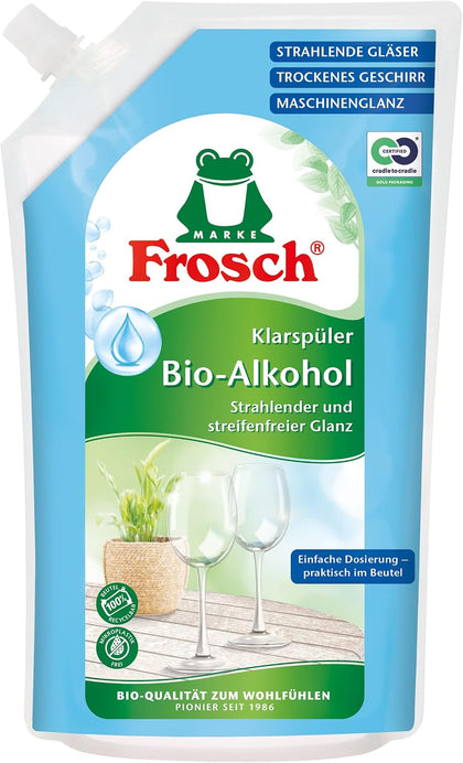 Rinse Aid 750 ml - 25.36 Fl Oz, Organic, Vegan, Unscented, 1 Pack