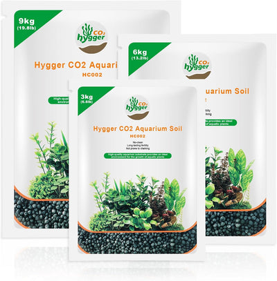 6.6Ib Aquarium Soil Water Grass Mud Fish Tank Aquascaping Aquarium Substrate Soil for Plants and Shrimps,No Need to