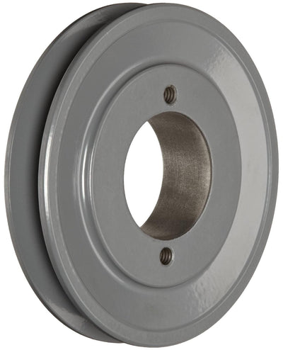 TB Woods AK44 FHP QT Bushed V-Belt Sheave, A Belt Section, 1 Groove, QT Bushing required, Cast Iron, 4.25" OD, 5890 max rpm