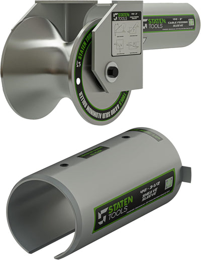 Feeding Sheave Pulley Combo 3" + 3-1/2" for Tugger