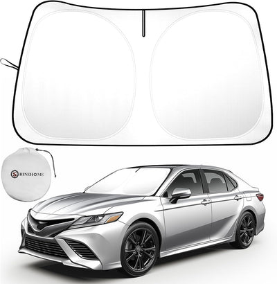 Car Sun Shade for 2018-2024 2025 2026 Toyota Camry Windshield Sun Shade, Sun Visor Windshield Screen Cover for Camry