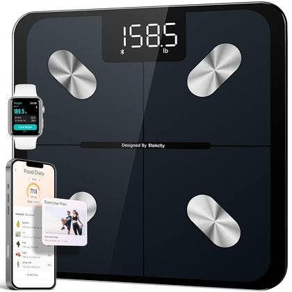 Smart Scale for Body Weight, Body Fat and BMI, FSA Eligible | HSA Eligible, Bathroom Scale with Muscle Mass, Accurate