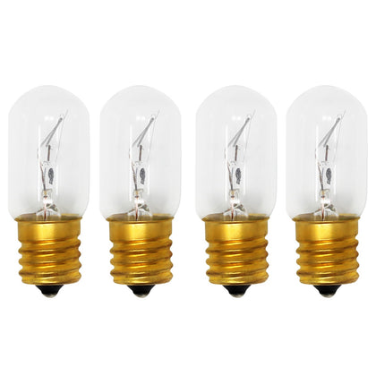4-Pack Replacement Light Bulb for Whirlpool WMH3205XVS0 Microwave