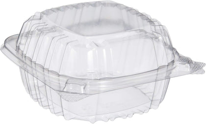 C53PST1 OPS 5 in Clear Hinged Container, 5.3 X 5.4 in (Case of 500)