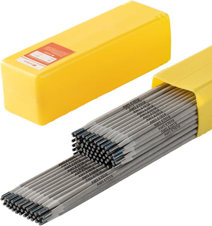 E7018 Welding Rods 1/8" 2.2LB - Carbon Steel Stick Electrodes with Low Spatter & Easy Slag Removal for ARC Welding