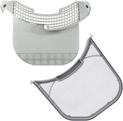 Dryer Lint Filter Screen Trap Replaces For LG DLEX3370V DLEX3570V DLEX3370W DLEX3570W DLEX3885W DLEX3360R DLEX3371W DLEX3370R DLEX3360W DLEX3360V DLEX3250W (ADQ56656401+MCK49049101)