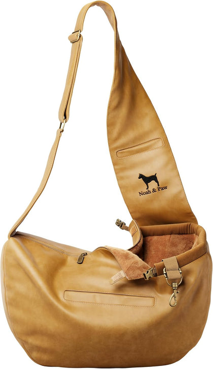Dog Sling Carrier for Small Dogs 5-18lb, Dog Sling for Small Dogs and Cats, Dog Carrier with Adjustable Padded Strap
