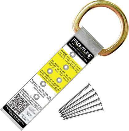 Frontline ROSU01SS Stainless Steel Permanent Roof Anchor | Corrosion Resistant | 5,000 lbs Strength | OSHA & ANSI