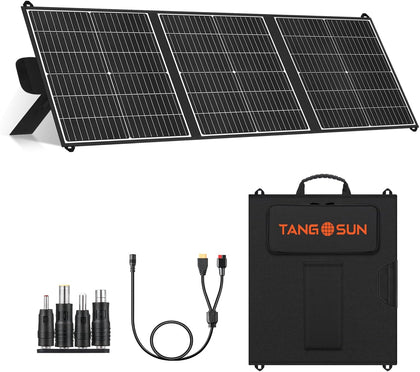 100W Solar Panel, Ultra-Light Portable Solar Panel, Mono 23.5% Efficiency | 20V Foldable Solar Charger for
