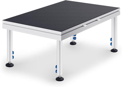 Portable Stage with Height Adjustable Riser (24" -40") Platform Modular System Stage Easy to Carry Assemble for