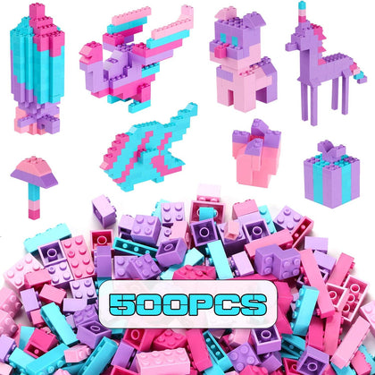Building Bricks Set,Classic Colors Building Blocks Toys,Compatible with All Major Brands,Birthday Gift for Kids