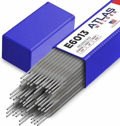 ATLASWELDER E6013 1/8'' 5LB Welding Rods Carbon Steel Stick Electrodes