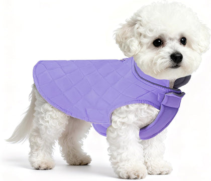 Dog Warm Coat, Small Dog Winter Jacket Windproof Water Resistant Cold Weather Coats Cozy Snow Jacket Vest for Puppies