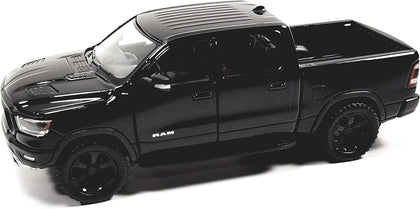 2019 Dodge Ram 1500 Pickup 1:46 O Scale 5" Die Cast Metal Model Toy Truck (Black)