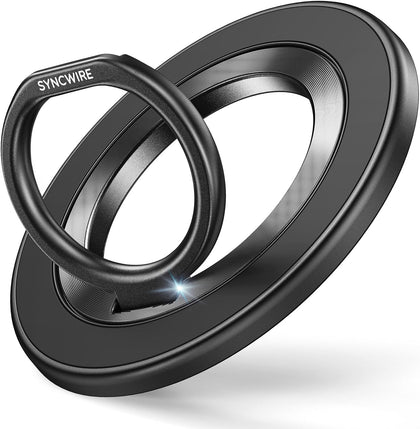 for MagSafe Phone Grip, Magnetic Phone Ring Holder Stand Kickstand | 360° Rotation, Double-Sided Magnet, Cell Phone