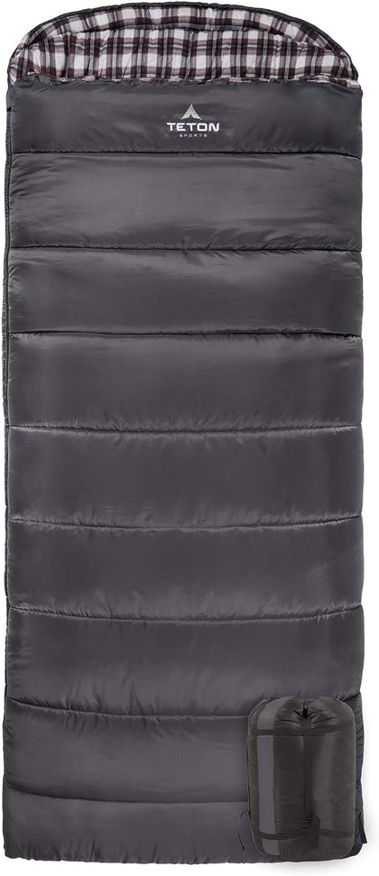 Teton Celsius Regular, 25F, 20F, 0F Degree Sleeping Bags, All Weather Bag for Adults and Kids, Camping Made Easy and