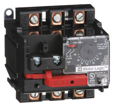 Square D Electronic NEMA Overload Relay, Current Range: 15.0 to 45.0A, NEMA Size: 2 - 9065SF220