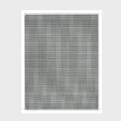 Custom Window Screen Fully Assembled, White Frame